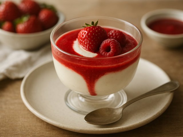 Bavarian Berry Cream