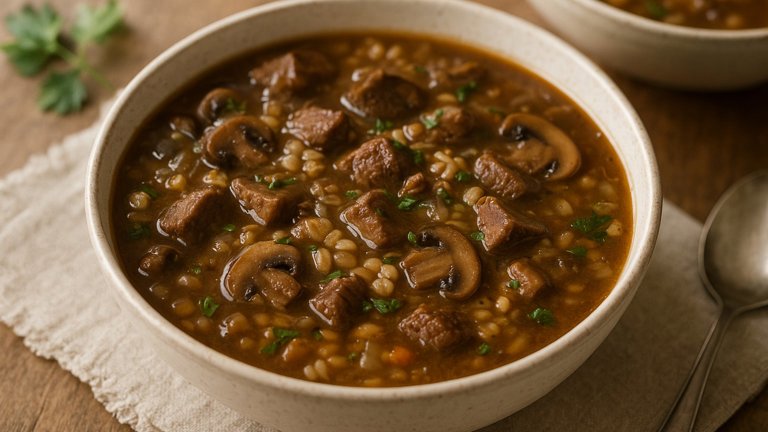 Beef Barley Soup