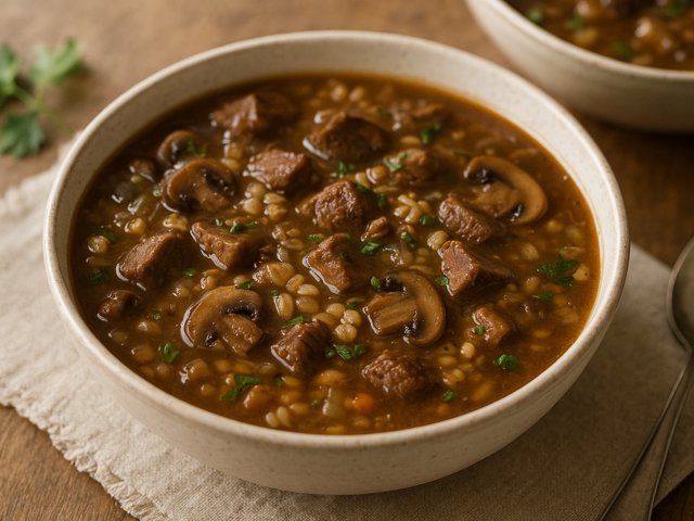 Beef Barley Soup