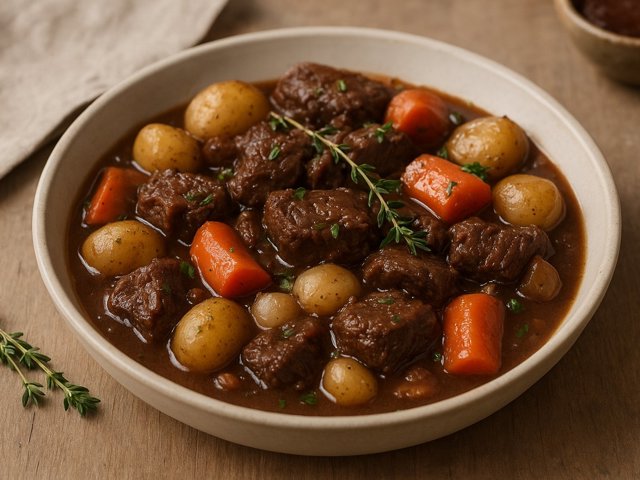 Beef Bourguignon Brisket