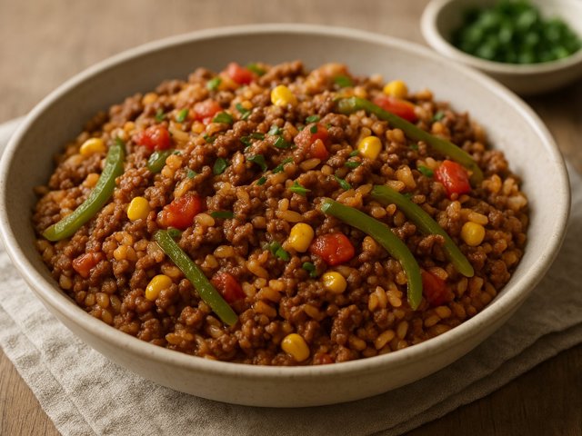 Beef Skillet Fiesta