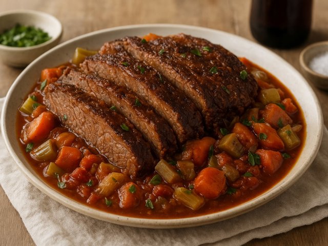 Beer-Braised Brisket