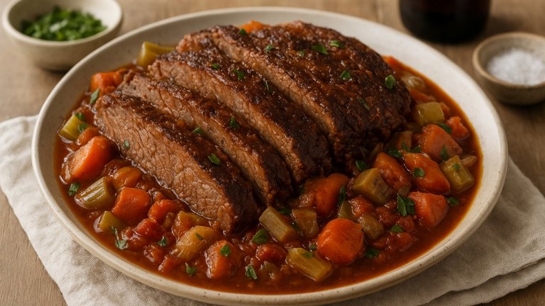 Beer-Braised Brisket