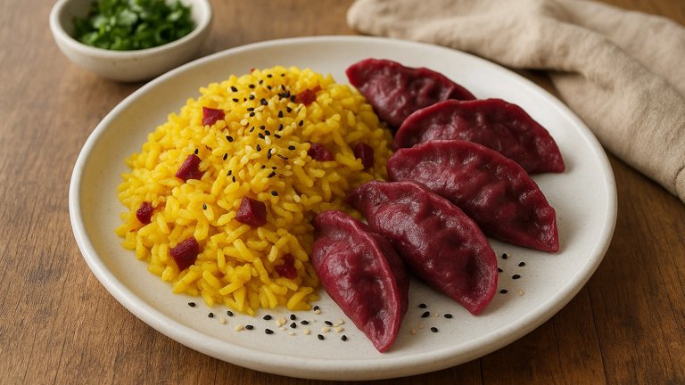 BEET & Turmeric RICE Vegan