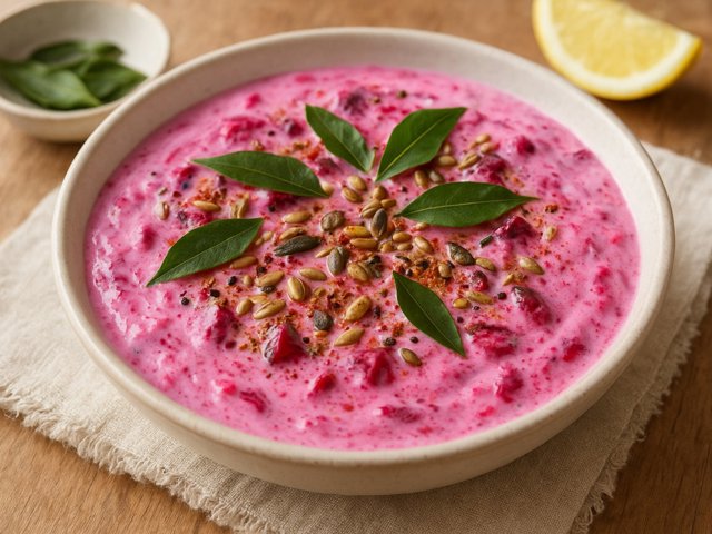 Beetroot Raita