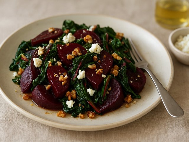 Beets With Their Greens
