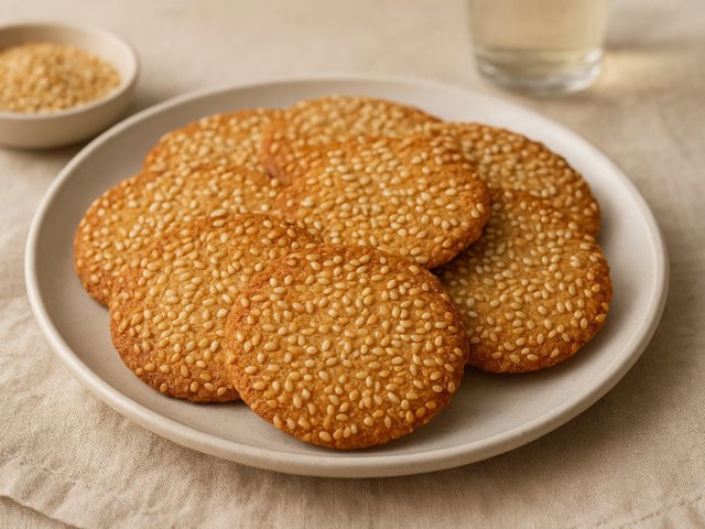 Benne (Sesame Seed) Wafers