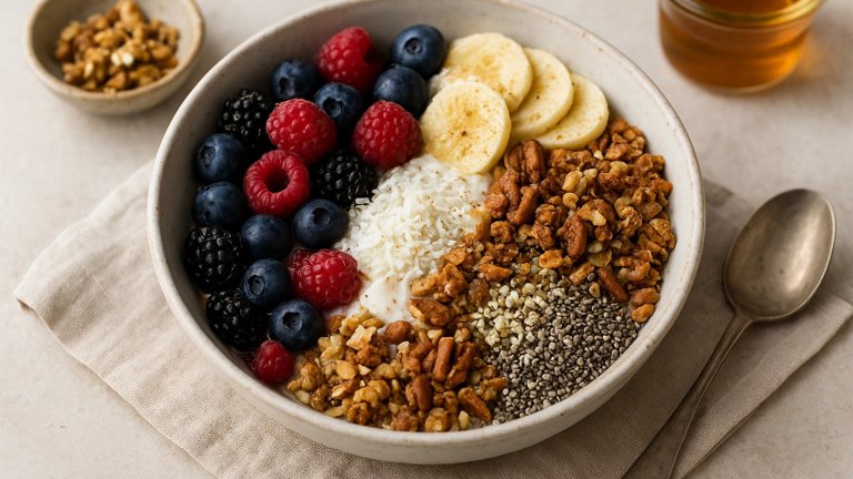 Berry Coconut Breakfast Bowl