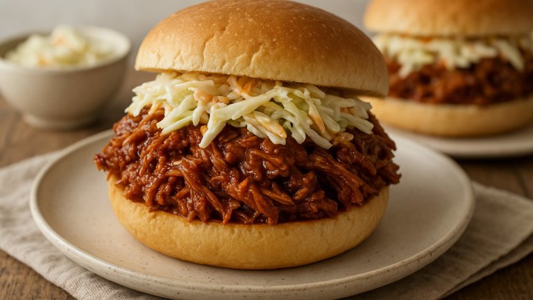Big Boy Pulled-Pork Sandwiches