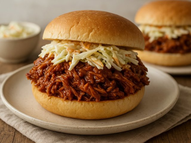 Big Boy Pulled-Pork Sandwiches
