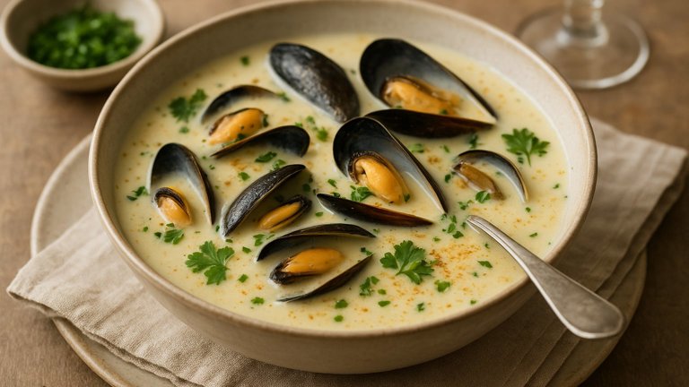 Billi-Bi (Cream Of Mussel Soup)