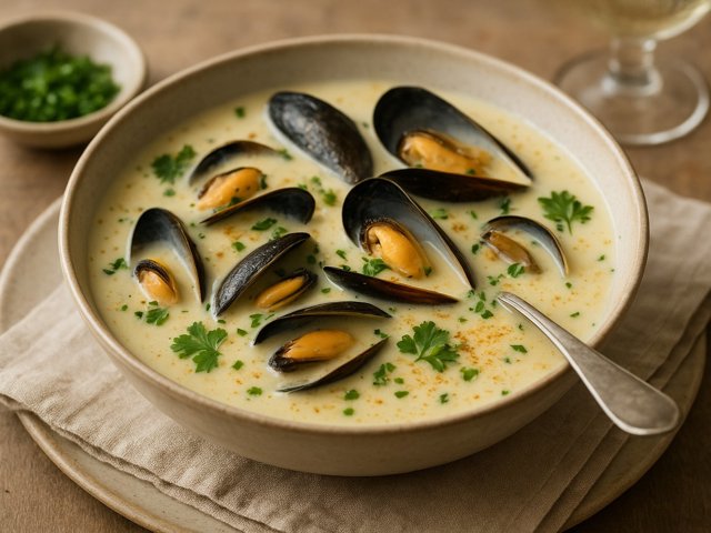 Billi-Bi (Cream Of Mussel Soup)