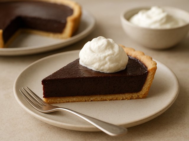 Bittersweet Chocolate Tart