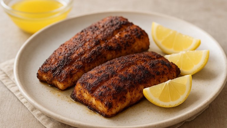 Blackened FISH Steaks OR Fillets