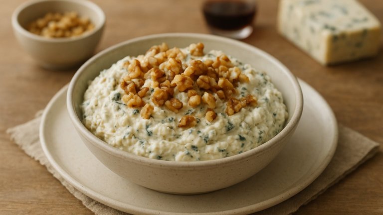Blue Cheese Spread With Walnuts