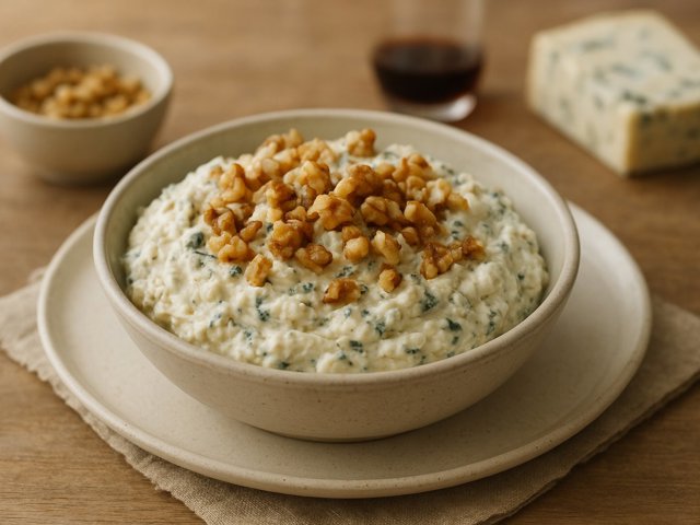 Blue Cheese Spread With Walnuts