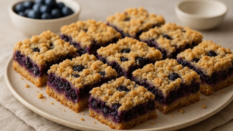 Blueberry Crumb Bars