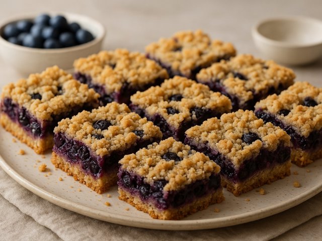 Blueberry Crumb Bars