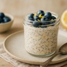 Blueberry Lemon Protein Overnight Oats thumbnail