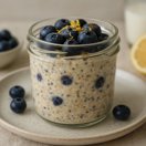 Blueberry Lemon Protein Overnight Oats thumbnail