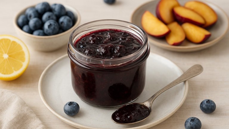 Blueberry Port Wine Jam