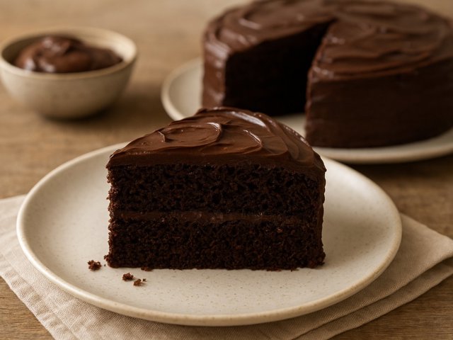 “Bob’s Last Meal” Chocolate Cake