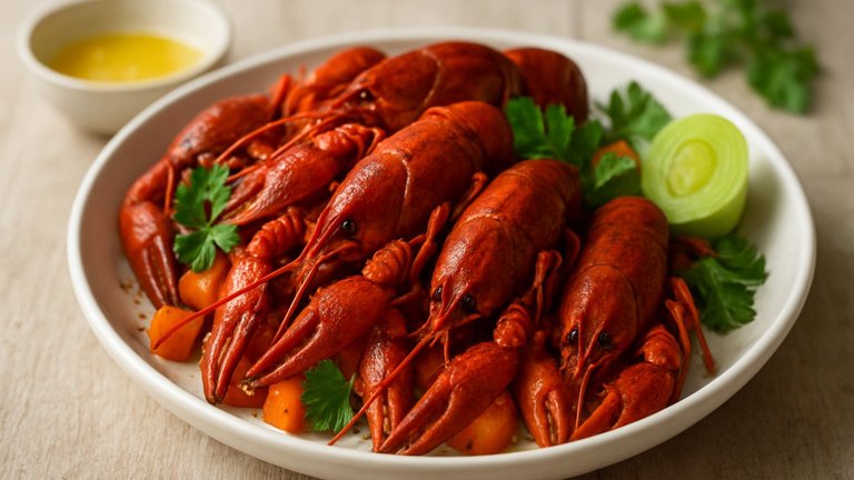 Boiled Crayfish