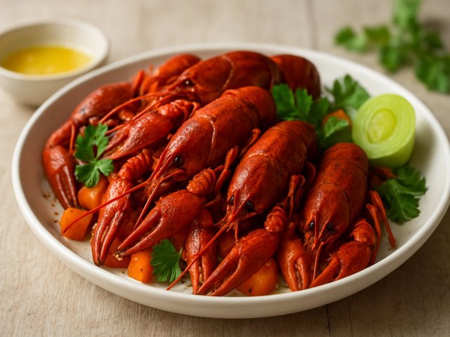 Boiled Crayfish