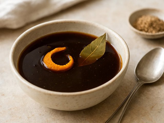 Bourbon-Molasses Glaze