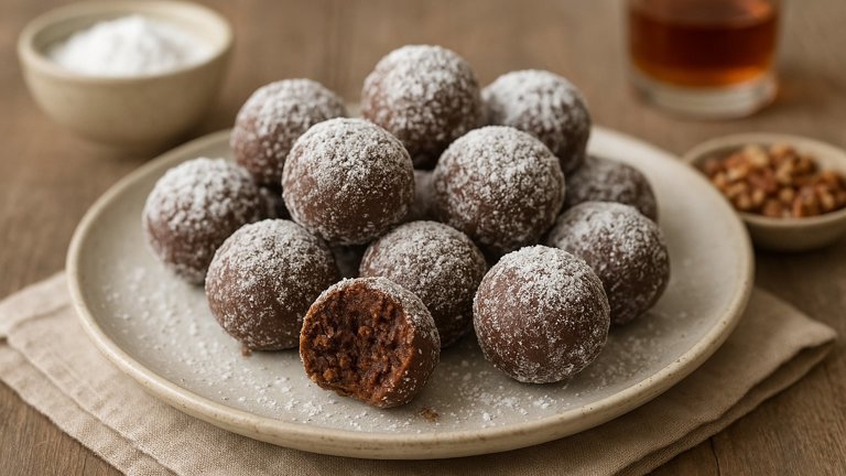 Bourbon Or Rum Balls