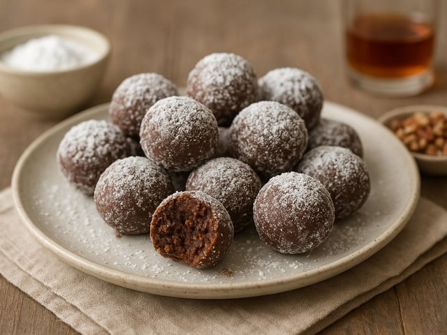 Bourbon Or Rum Balls