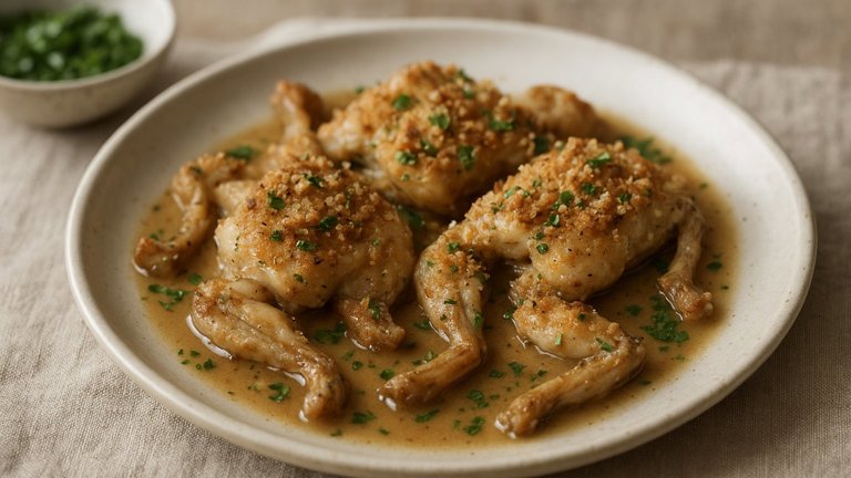 Braised Frog Legs