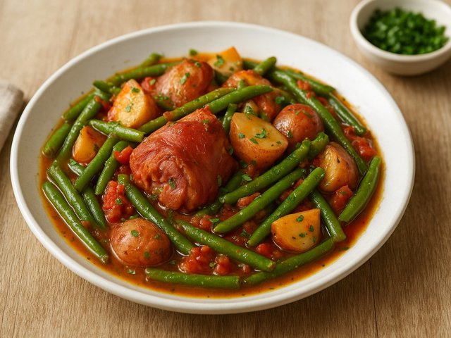 Braised Green Beans