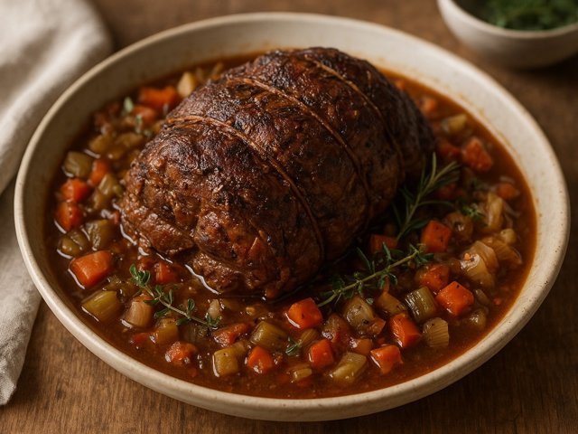 Braised Lamb Shoulder