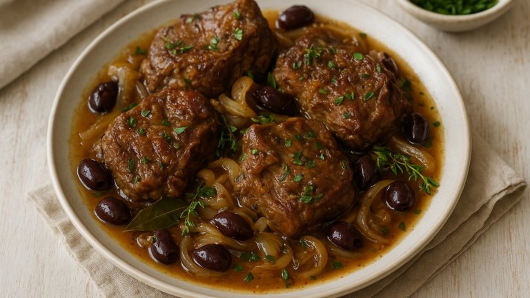 Braised Lamb Shoulder Or Neck Chops