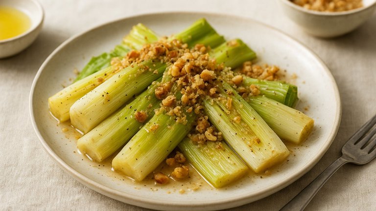 Braised Leeks