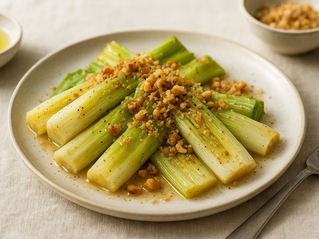 Braised Leeks