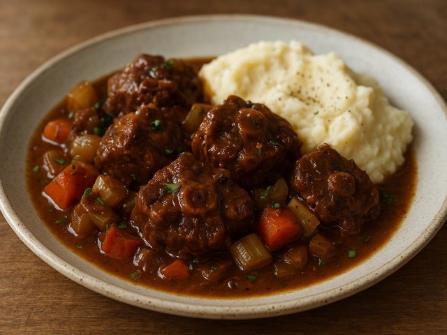 Braised Oxtails (Oxtail Stew)