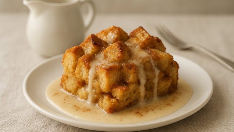Bread Pudding With Rum Sauce