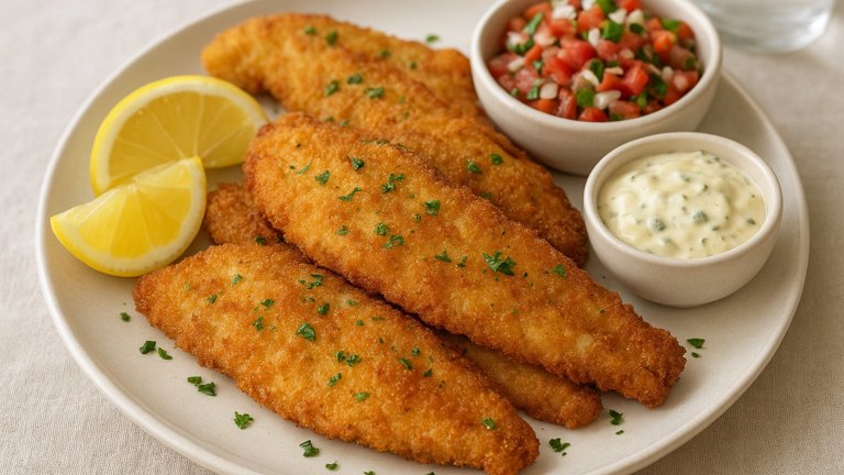 Breaded Pan-Fried FISH