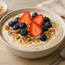 🌅 Breakfast &Mdash; 290 Kcal Vanilla Berry Cheesecake Protein Cloud Category: Breakfast Servings: 1 Calories: ~290 Kcal Prep Time: 5 Minutes Cook Time: 0 Minutes Difficulty: Easy Description: A Thick Cheesecake-Style Protein Bowl With Vanilla, Berries And A Crunchy Almond Finish. Sweet Enough To Feel Like Dessert While Delivering A Strong Protein Hit For Very Few Calories. thumbnail