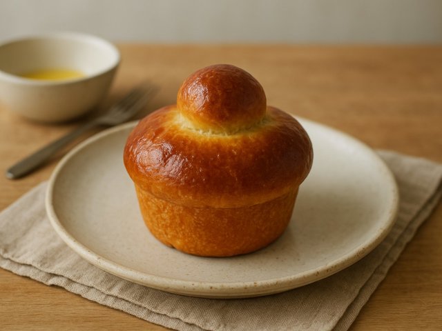 Brioche À Tête (Topped Brioche)