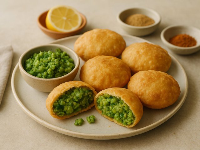 Broad Bean Stuffed Puris
