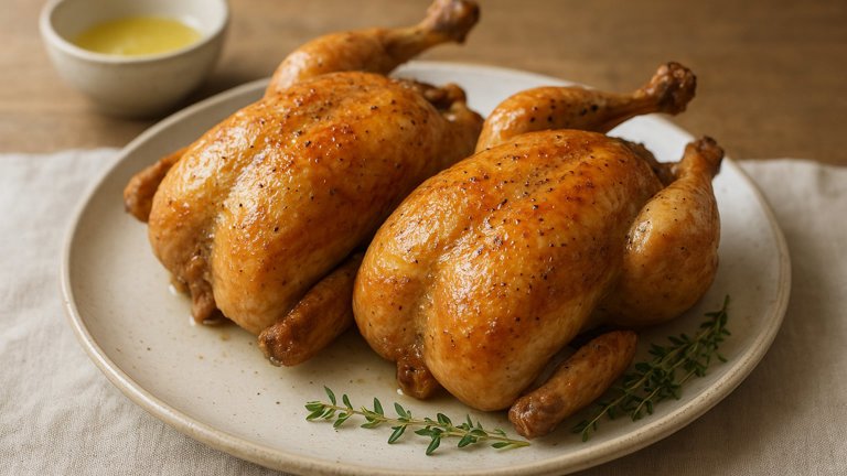 Broiled Cornish HENS