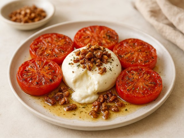 Broiled Garden Tomatoes