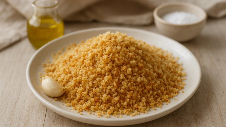 Browned Or Buttered Bread Crumbs