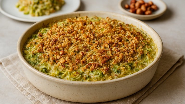 Brussels Sprout Gratin