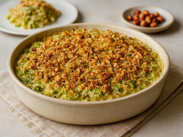 Brussels Sprout Gratin