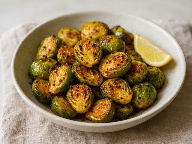Brussels Sprouts With Mustard Seeds