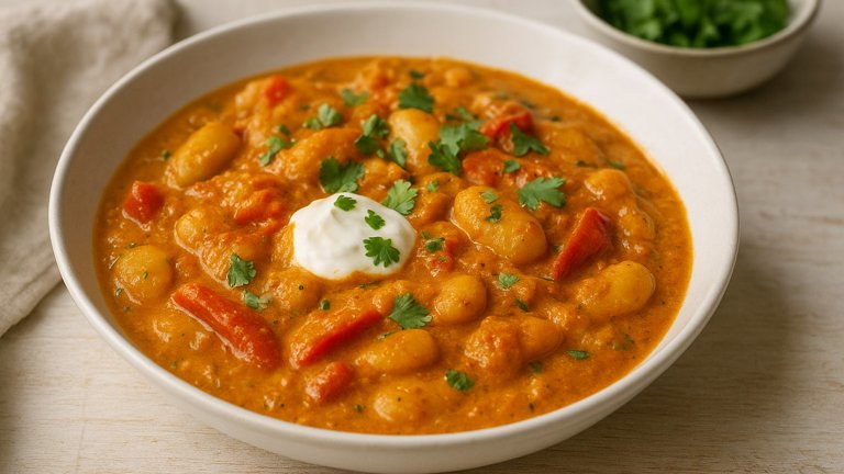 Butter Bean & Piquillo Pepper Korma